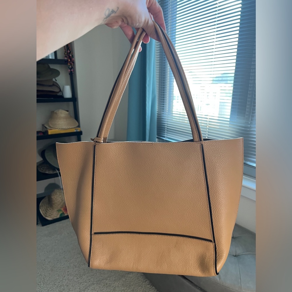 Brand new Botkier leather tote in cream